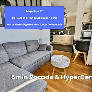 Excellent T2 - Superbe Vue Et Proche Rocade Appartement