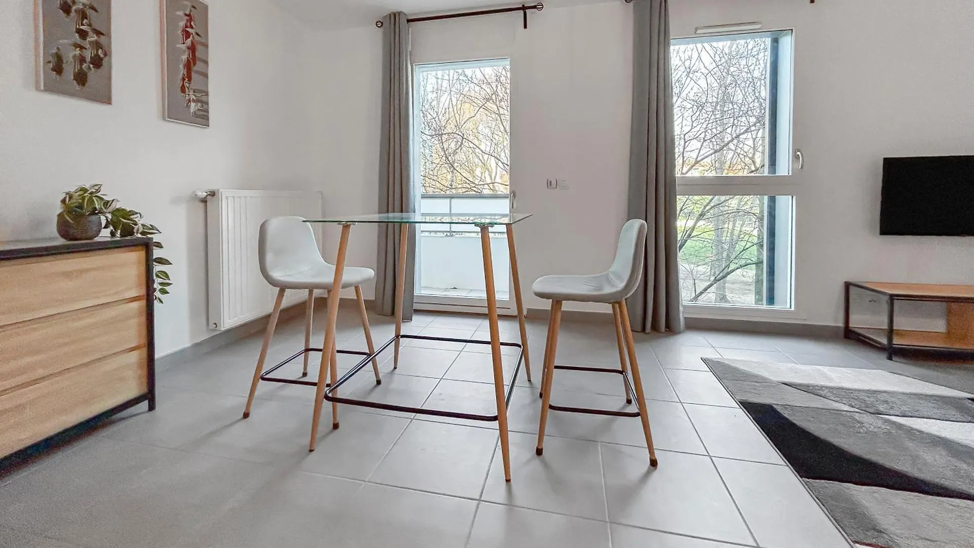 Studio Lumineux Avec Balcon Grenoble